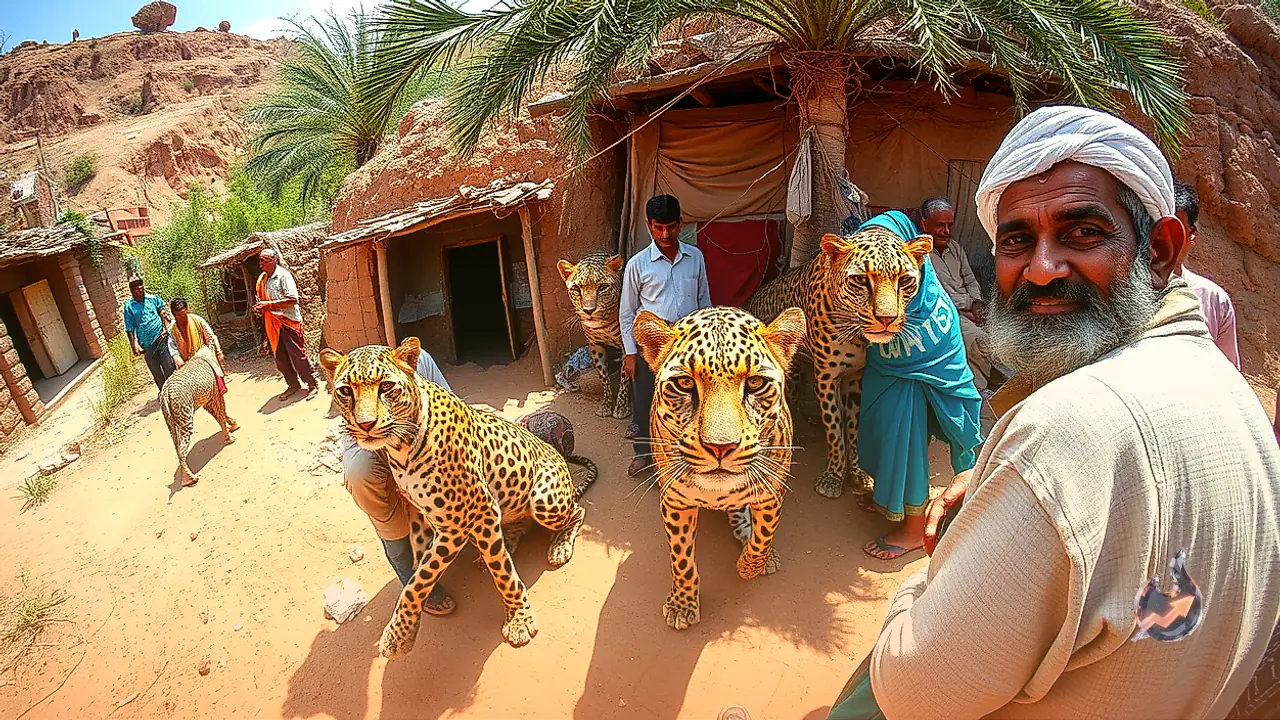 In Pali's Narlai Village, Over 20 Leopards Coexist Peacefully Alongside Residents Amid Centuries of Marwar Heritage