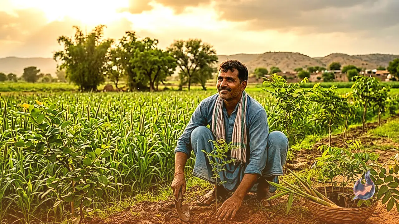 These 6 Trees Along Farm Borders Can Protect Crops and Boost Farmer Income