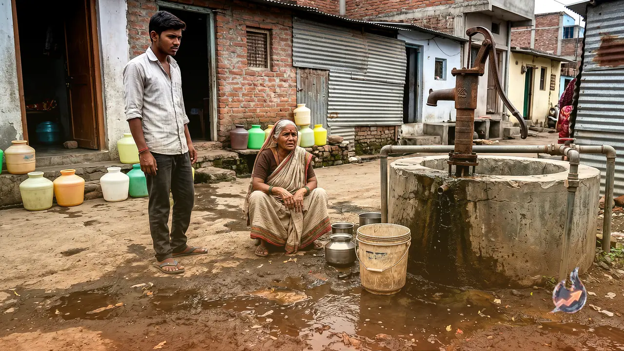 Sewage Seeps Into Indore Borewell in Ward 16, Over 10 People Hit by Vomiting and Diarrhoea, Several Children Hospitalised