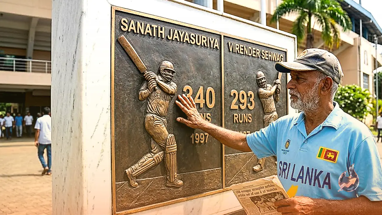 Ahead of India vs Sri Lanka Test Series, a Look Back at Sanath Jayasuriya's Iconic 340 and Virender Sehwag's Unforgettable 293