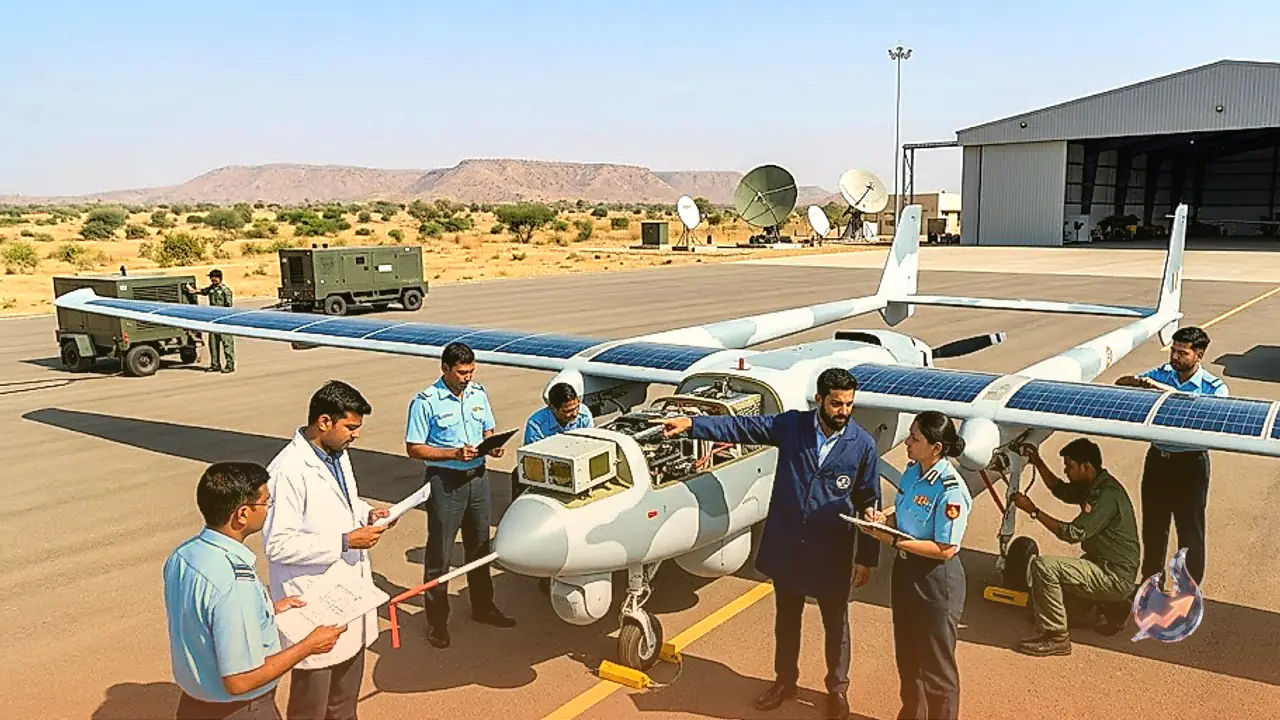 India is developing High Altitude Pseudo-Satellites to monitor every corner of Pakistan from space