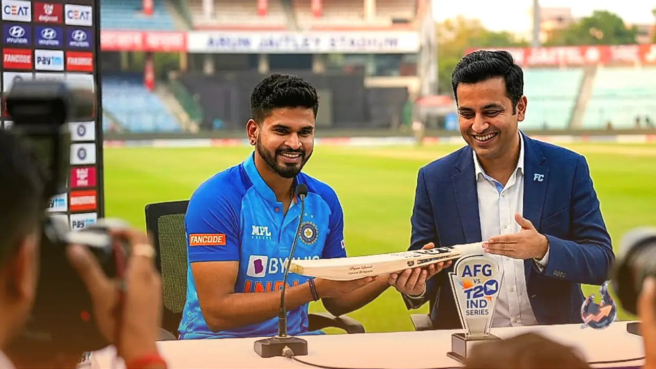 FanCode Bags Exclusive Streaming Rights for India vs Afghanistan T20 Series in Delhi Led by Shreyas Iyer