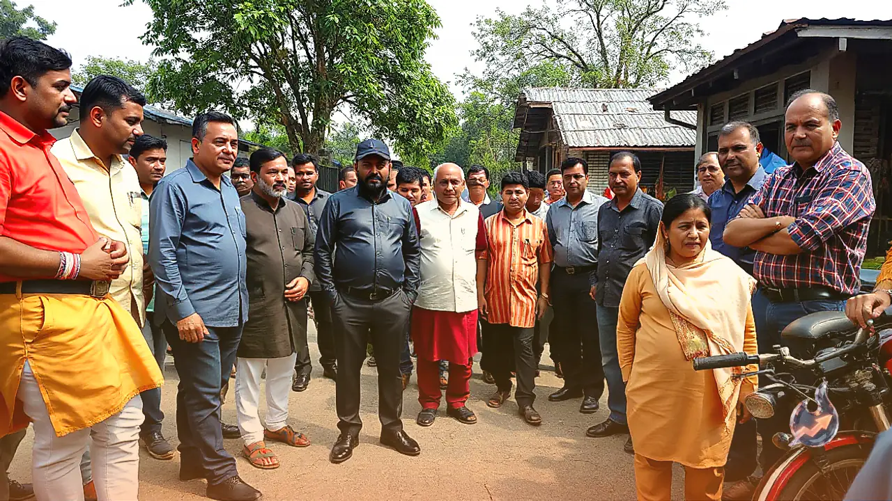 INDIA Bloc Delegation Meets Manipur Governor, Demands Central Intervention Amid Ongoing Violence