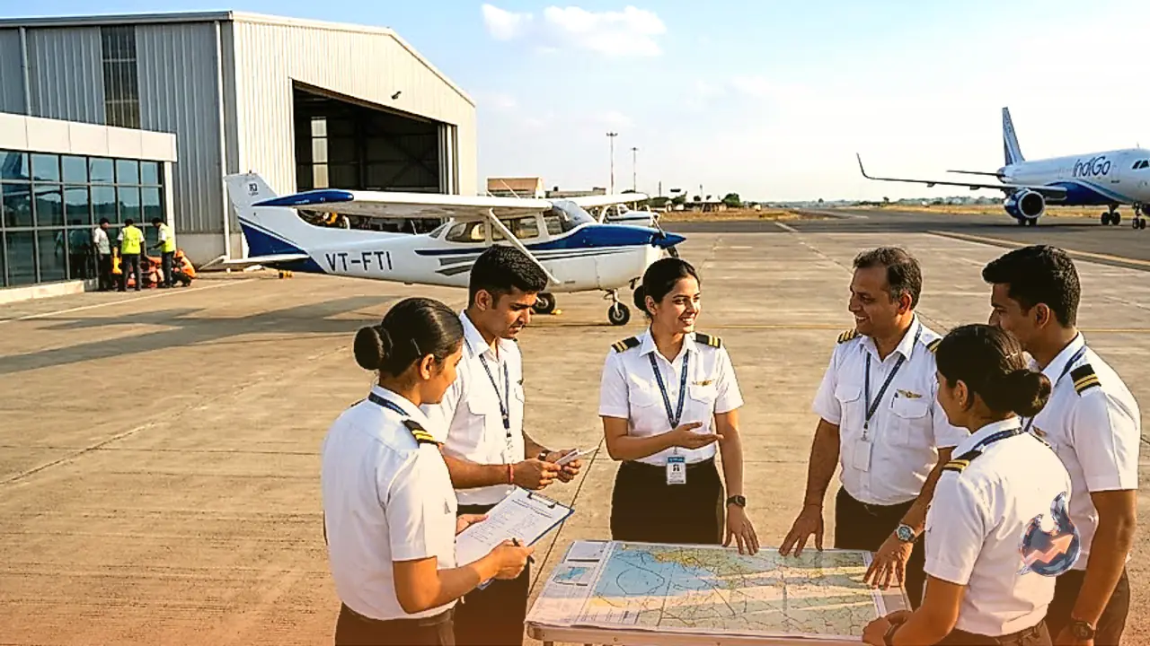 India Approves 11 New Flying Schools Across 7 Airports to Meet Demand for 31,000 Commercial Pilots