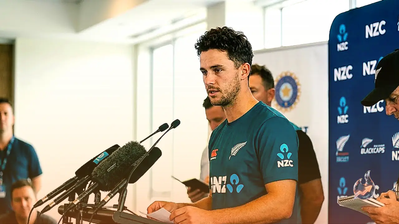 New Zealand Names 16-Player Squad for Five-Match T20I Series Against India