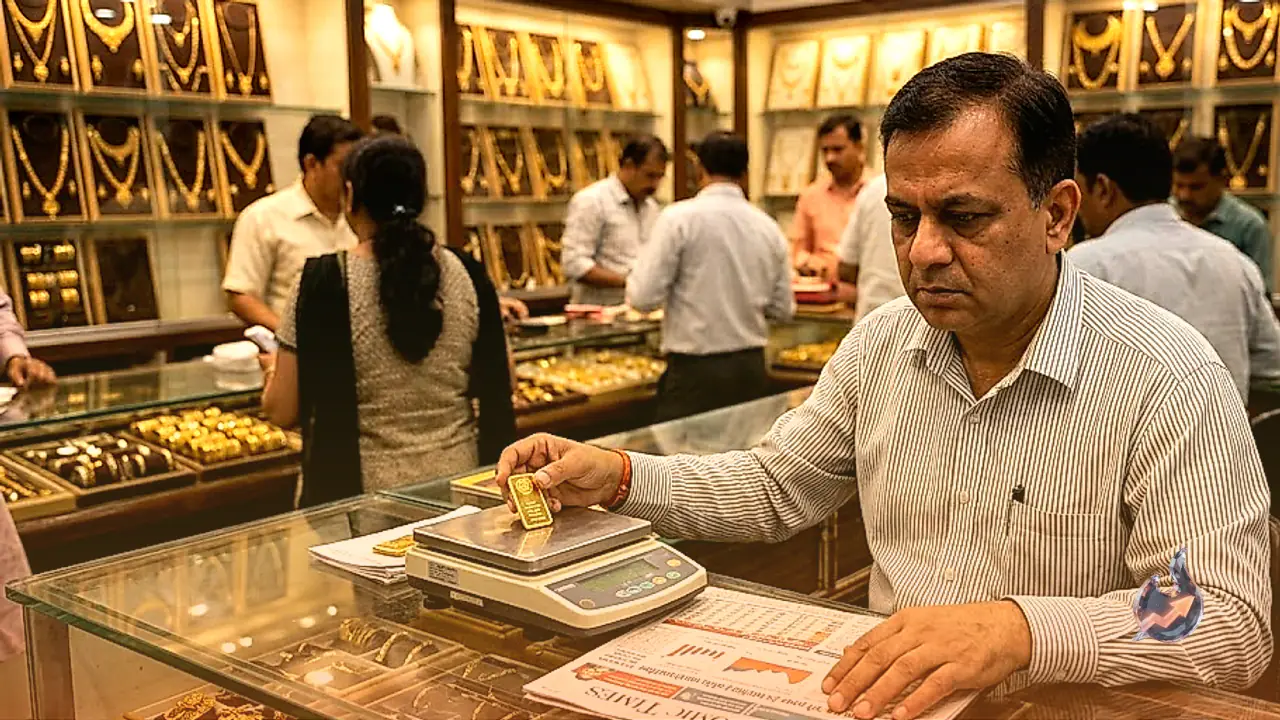 Gold Prices Drop Sharply in Indian Bullion Market as 24 Karat Slips Near Rs 1.52 Lakh Mark