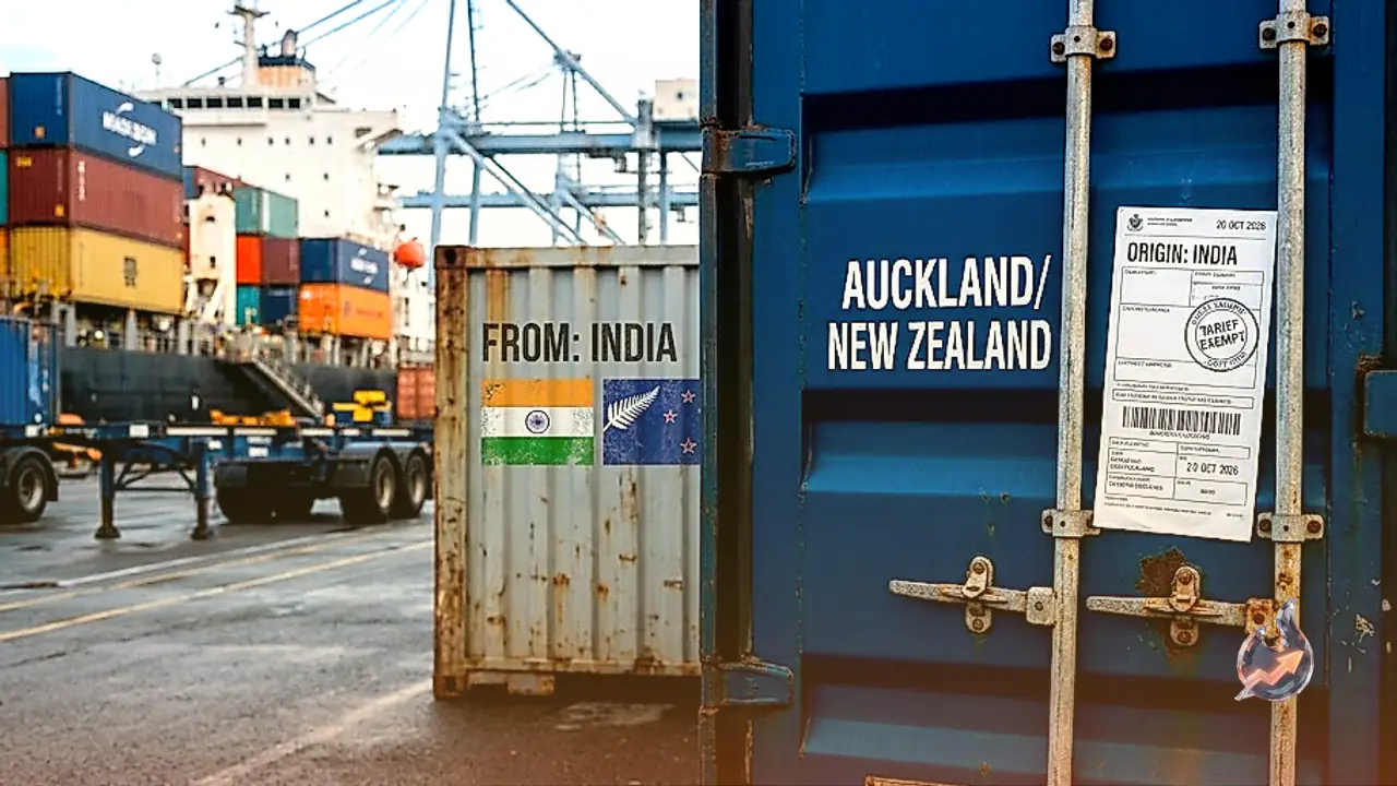 India-New Zealand Free Trade Deal Takes Effect with Complete Tariff Waiver for Indian Goods