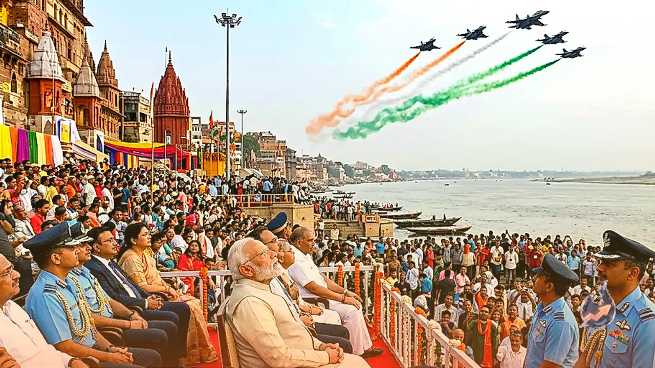 वाराणसी के आसमान में गरजेंगे भारतीय वायु सेना के 100 विमान, विंग्स ओवर गंगा एयर शो में प्रधानमंत्री नरेंद्र मोदी होंगे शामिल