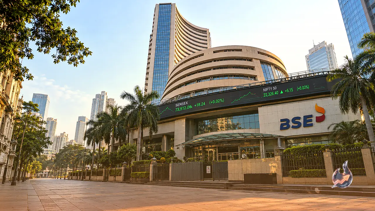 Indian Benchmarks Open Flat as IT and Port Stocks Provide Early Cushion