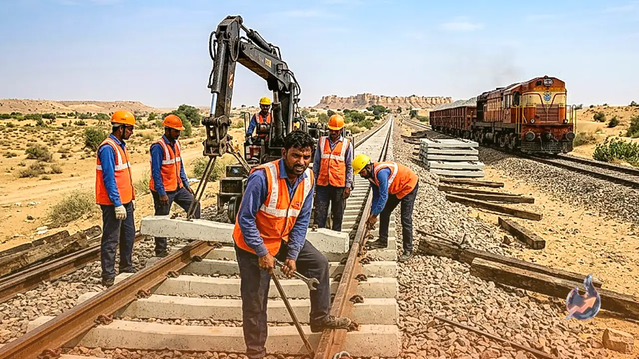 भारतीय रेलवे 713 करोड़ रुपये से सुधारेगी राईका बाग-जैसलमेर रेलखंड, 291 किलोमीटर पटरी का होगा नवीनीकरण
