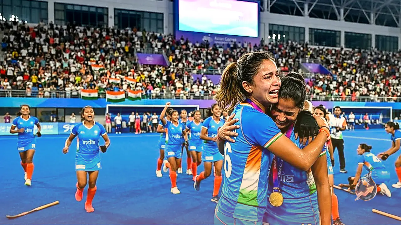 एशियाई खेलों में भारतीय महिला हॉकी टीम ने रचा इतिहास, चीन को हराकर जीता स्वर्ण पदक