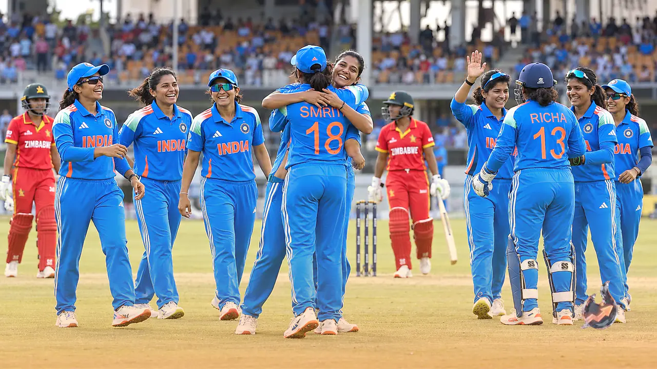 Indian Women's Cricket Team Cleansweeps Zimbabwe in ODI Series After 8-Wicket Win