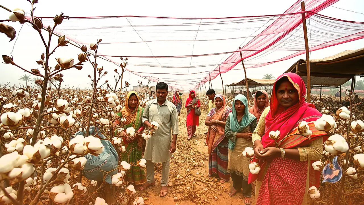 Indigenous Cotton Yields 26 Percent More Than American Varieties in Sriganganagar Trials, Yet Water Timing and Labor Stalls Adoption