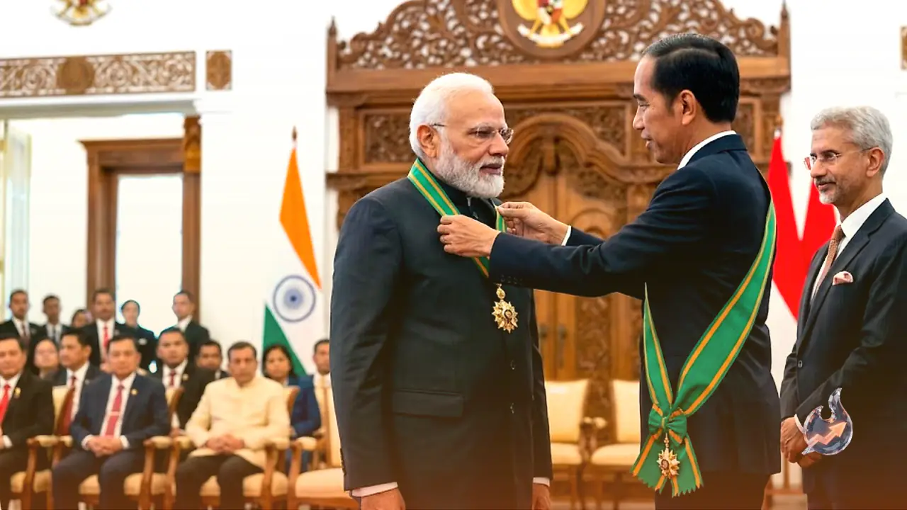 Indonesia Honours PM Modi With Its Highest Civilian Award, Jaishankar Calls It a Proud Moment