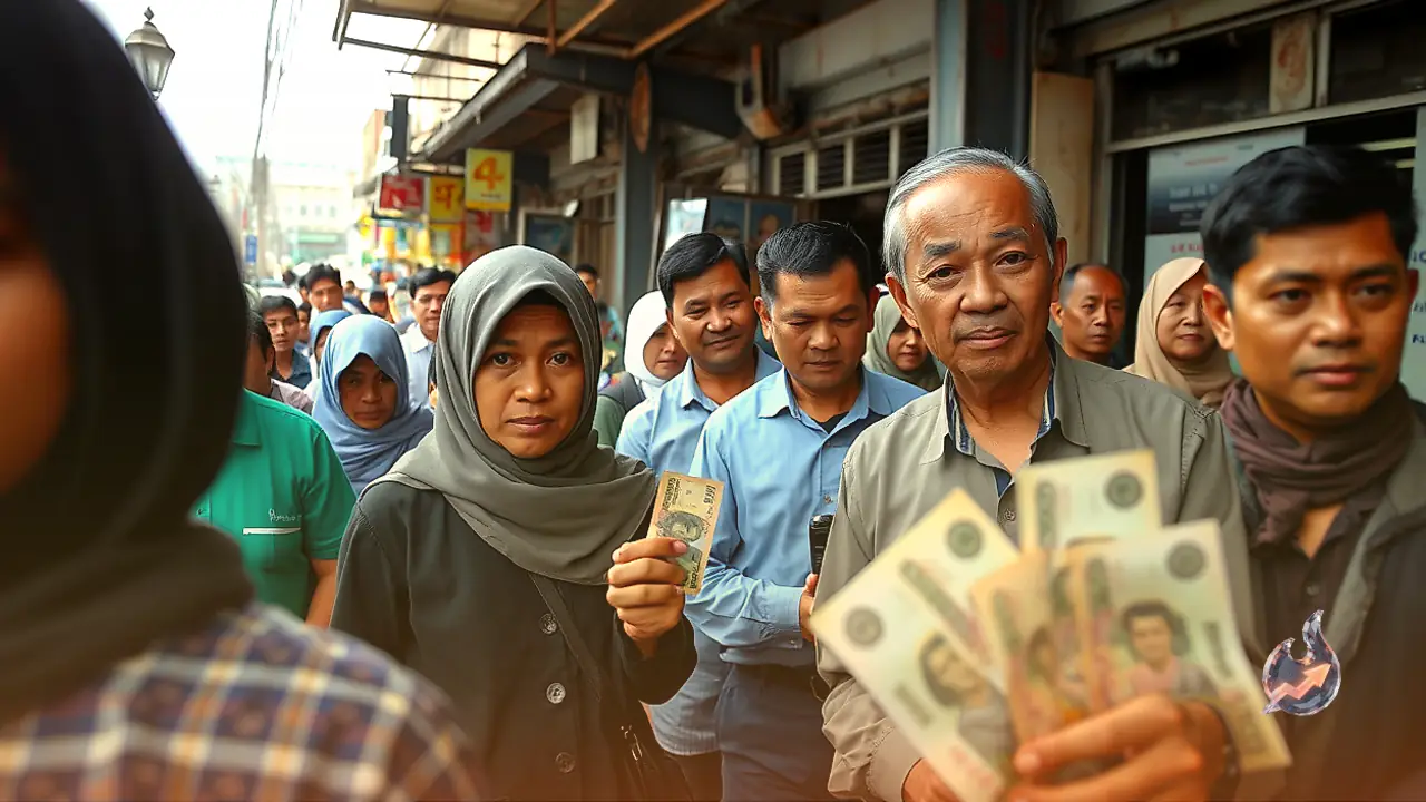 Indonesian Rupiah Slides to 17,940 as Growth Dilemma and Deficit Squeeze Economy
