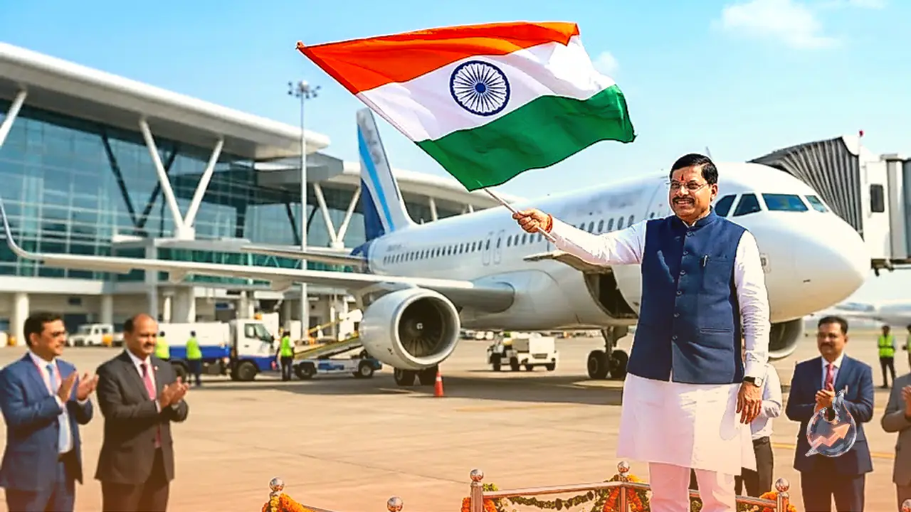 Indore Gets Its First Direct International Flight as Abu Dhabi Service Takes Off Today
