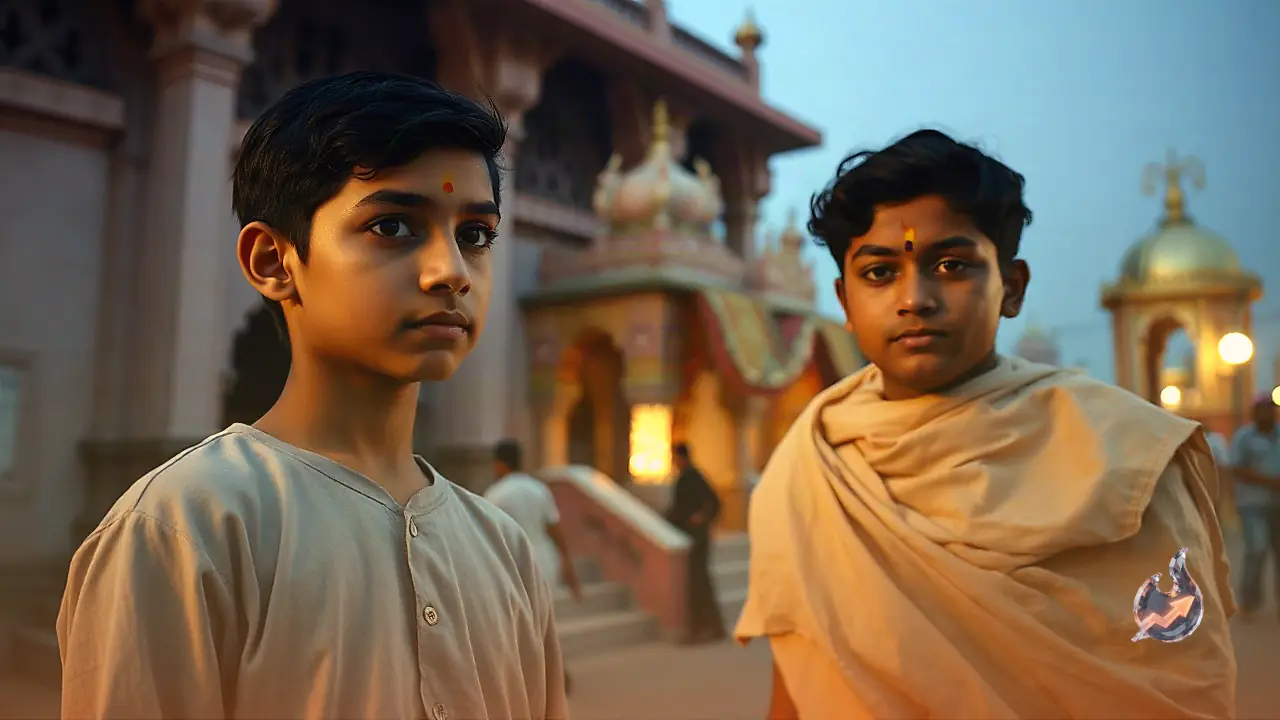 Two Teen Brothers From Indore Choose Spiritual Restraint Over Worldly Life, Offer Shrifal to Muni Adityasagar for Lifelong Celibacy