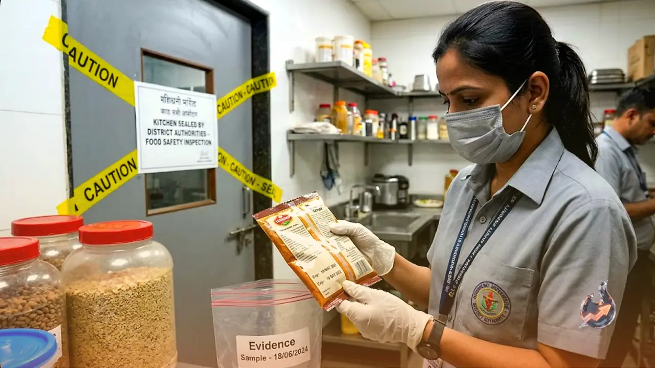Over 110 Children Fall Sick After Eating Expired Food at Indore Private School, Kitchen Sealed