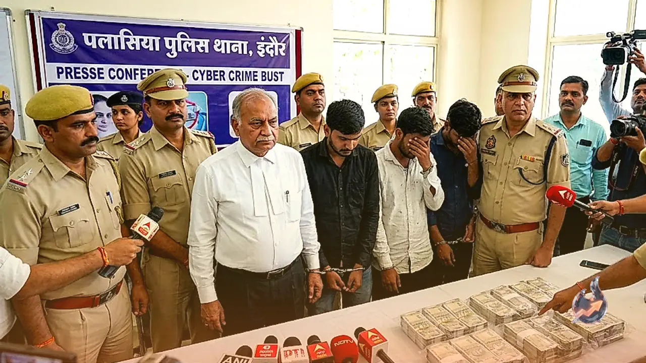 Indore Police Bust ₹7 Lakh Crypto Robbery Frame-Up Within 36 Hours, Six Arrested Including Lawyer