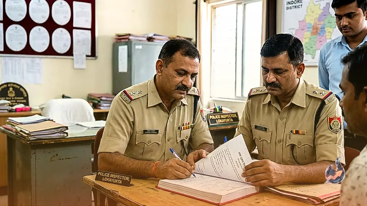 Indore Lokayukta Registers FIR Against Four Including Ex-Crime Branch TI Over Bribery Allegations