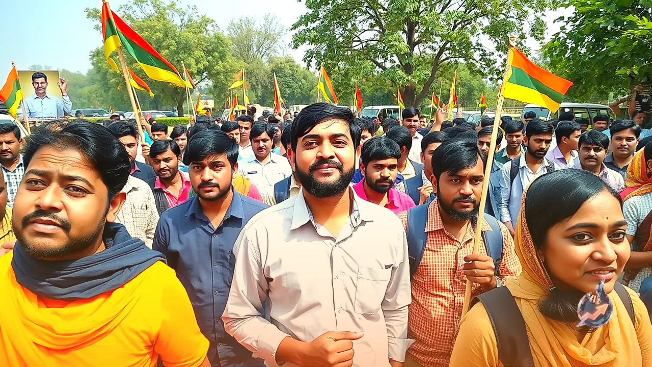 Influencer Rinku Yadav Urges Youths to Bring Sticks to Jantar Mantar Against CJP Protest on October 10