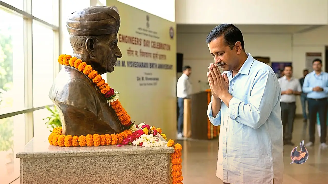 Arvind Kejriwal Pays Tribute to Sir M. Visvesvaraya on Engineers' Day, Recalls His Own Journey