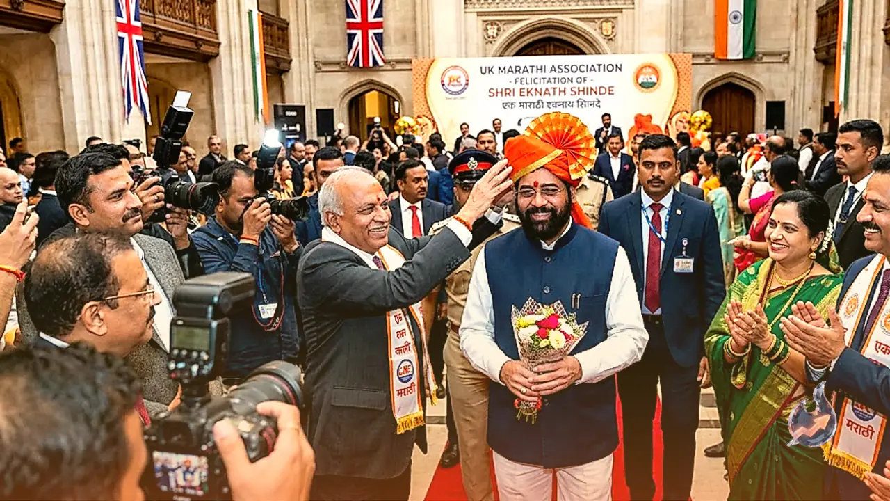 Maharashtra's Eknath Shinde to be honoured in London for infrastructure push