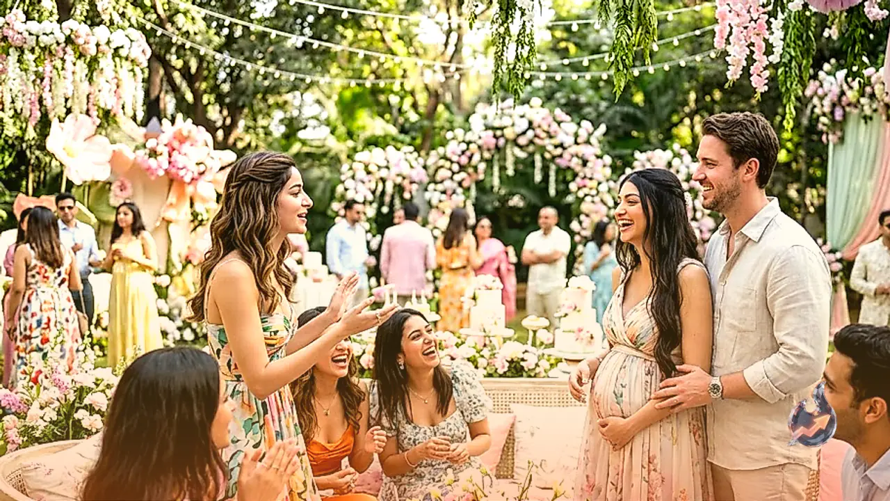 अलाना पांडे के दूसरे बच्चे के स्वागत में मुंबई में सजा फेयरीटेल बेबी शॉवर, अनन्या पांडे समेत कई सितारे पहुंचे