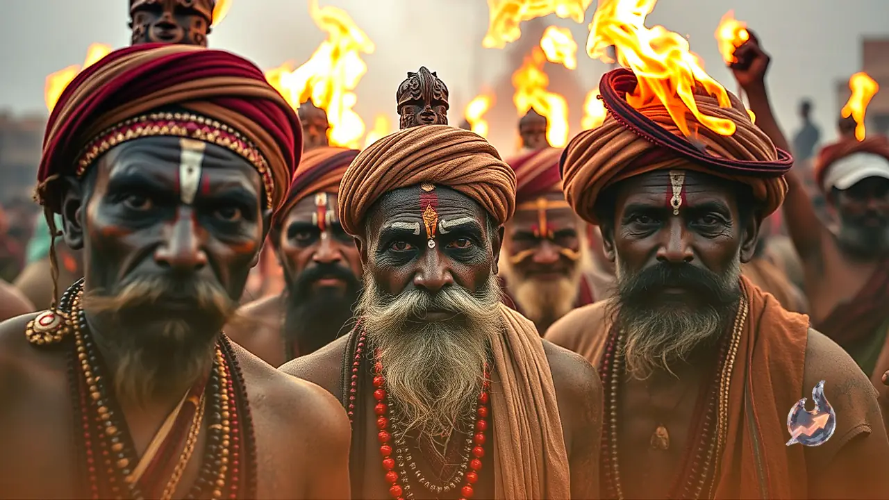 Inside Mewar Gavri Ritual: Dancers Face Blazing Flames After 40 Days of Ascetic Living