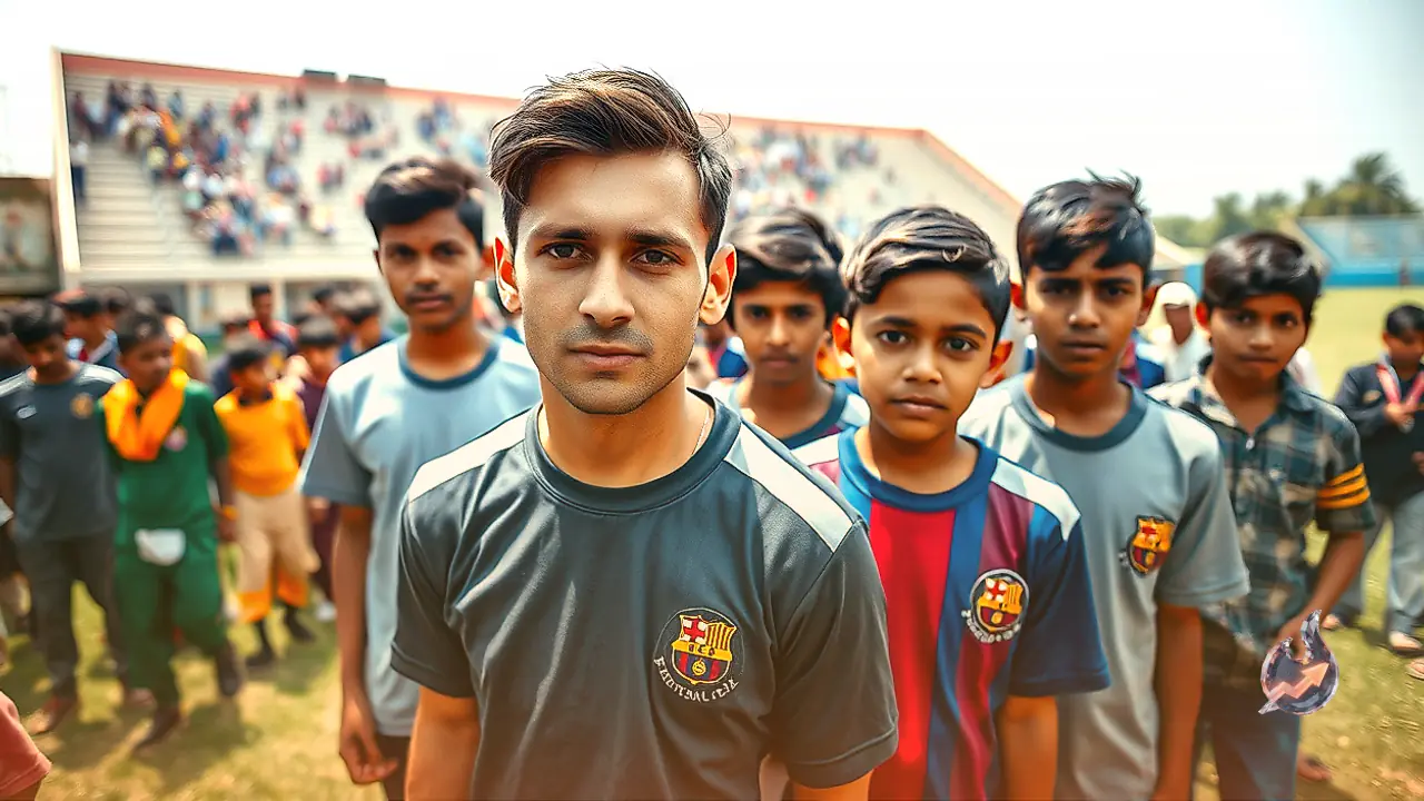 Inspired by Messi and Ronaldo, Chhatarpur's 14-Year-Old Antra Jain Claims Third Place in State-Level Football