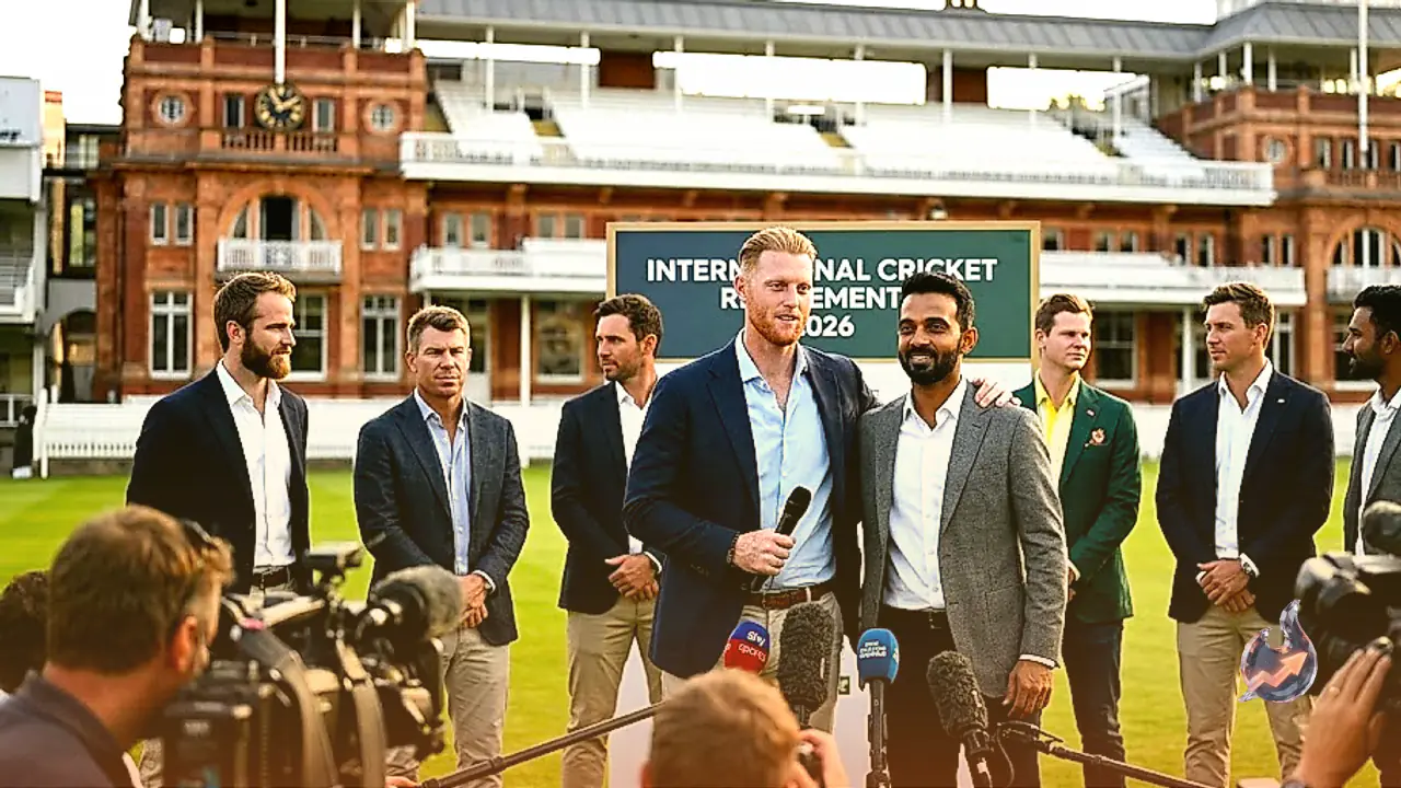 A Shift in International Cricket: 7 Legendary Players Including Ajinkya Rahane and Ben Stokes Retired in 2026