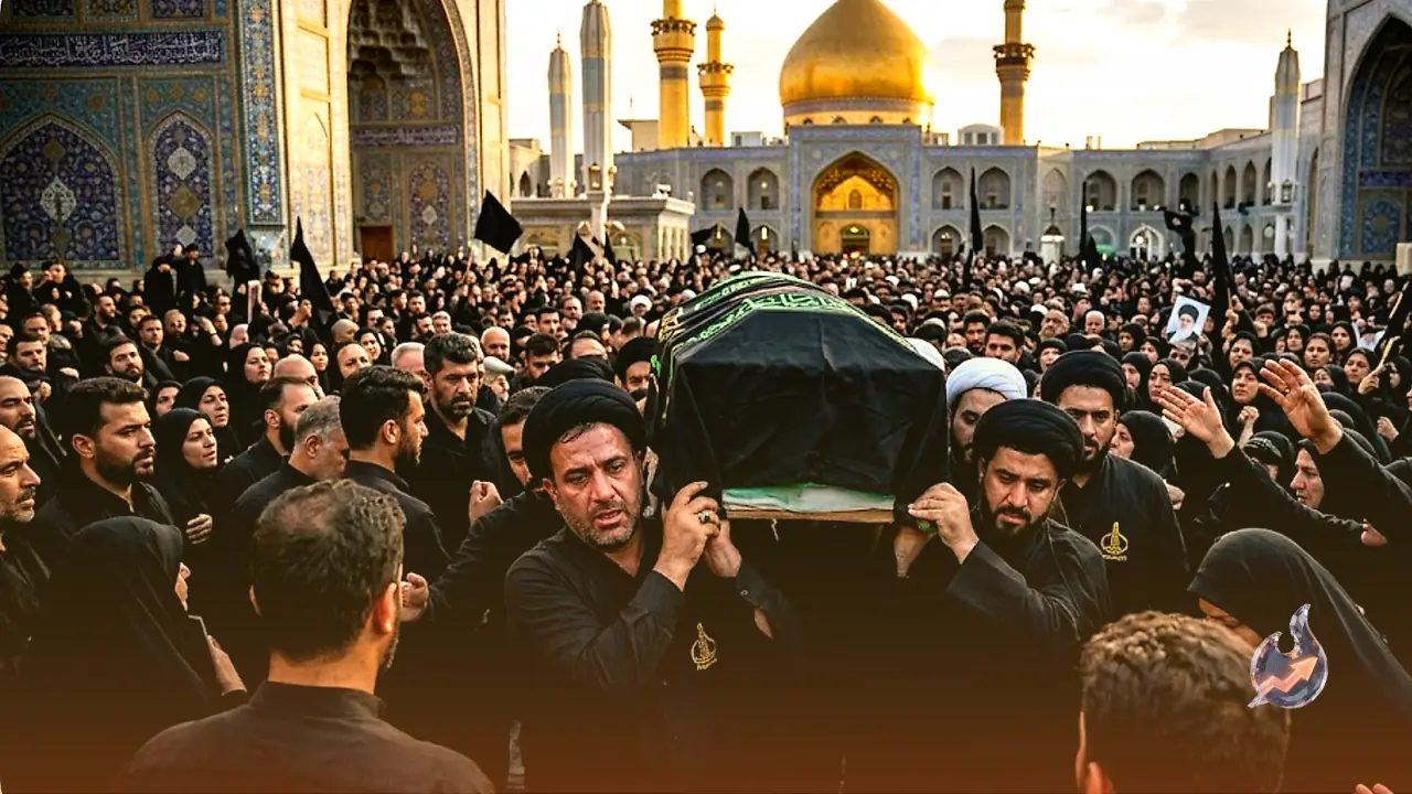 Massive crowds gather in Iraq for funeral ceremonies of Ayatollah Ali Khamenei