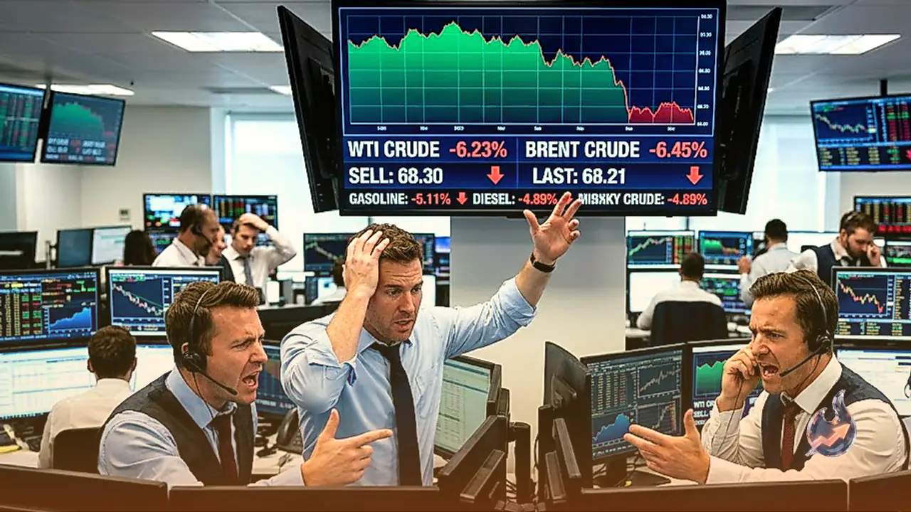 Crude Oil Drops Over 6 Percent as US Iran Tensions Relieve Supply Concerns