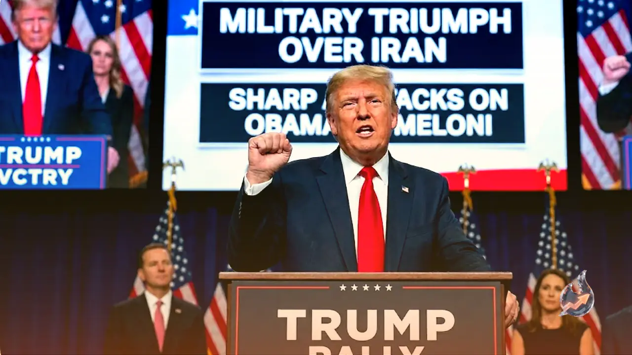 Donald Trump Declares Military Triumph Over Iran, Launching Fierce Attacks on Barack Obama and Giorgia Meloni