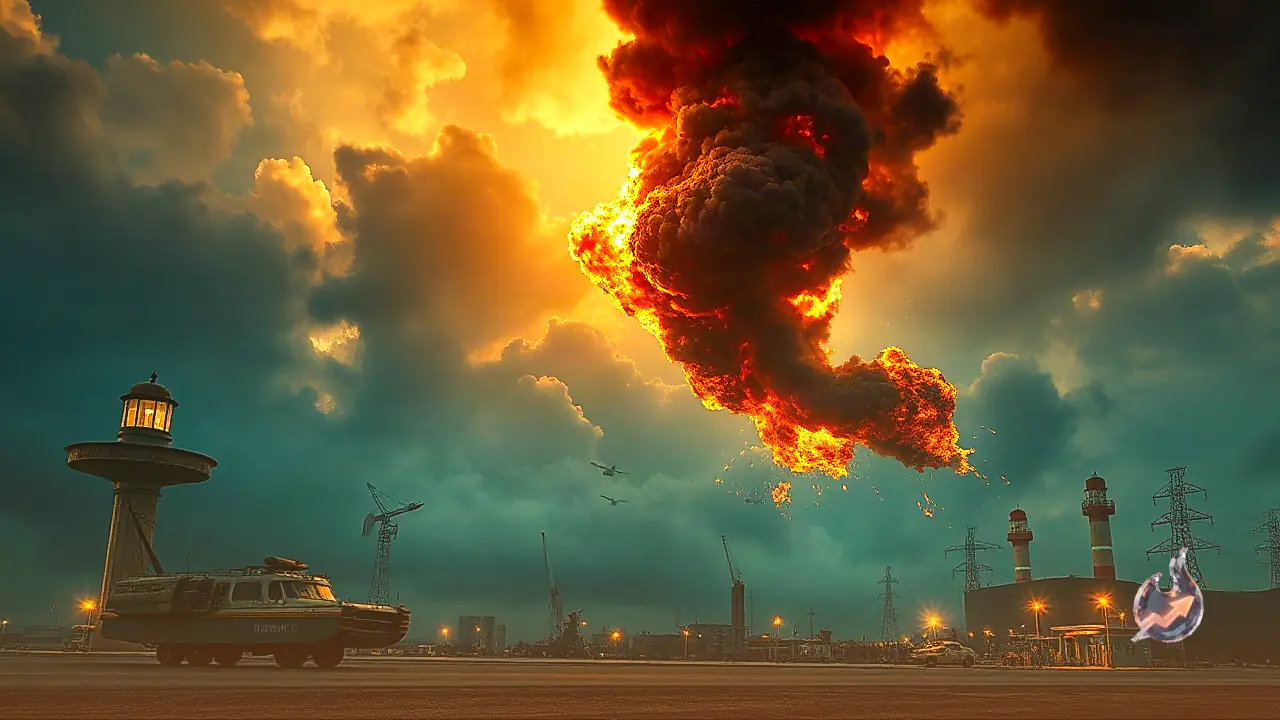 Middle East Strikes Drag Bitcoin Toward $77,000 Support While Gold Nears $4,400 Breakout
