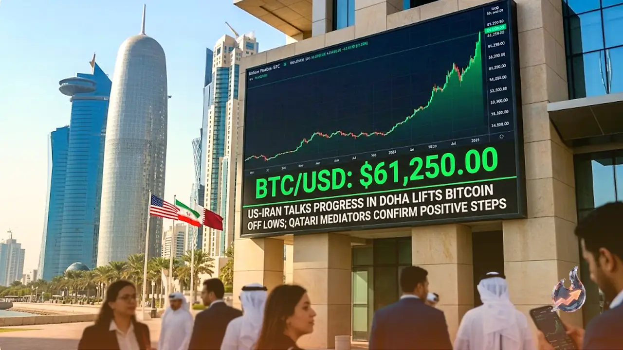 US-Iran Peace Progress Hands Bitcoin a Lifeline as BTC Bounces Off a 21-Month Low