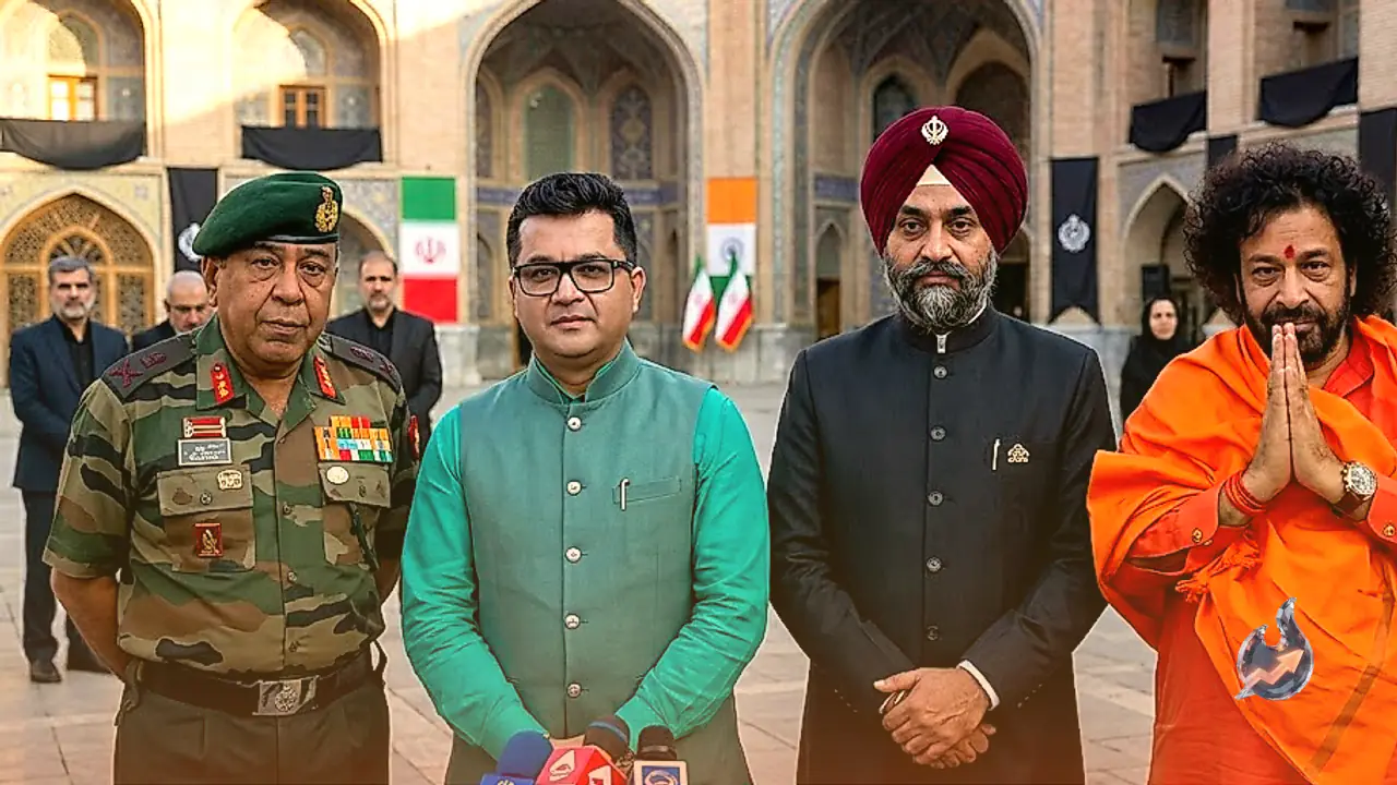 The Diplomacy Behind India Sending Hindu and Sikh Leaders to Ayatollah Ali Khamenei's Funeral in Iran