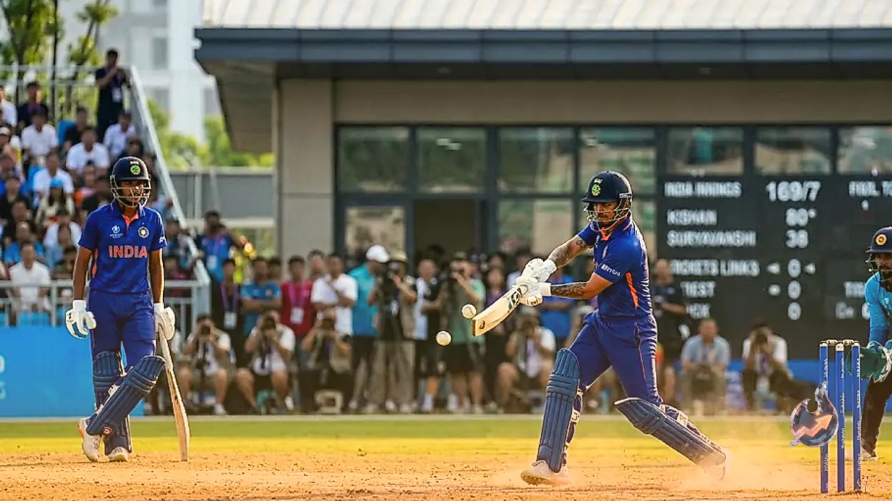 Ishan Kishan Unbeaten 80 and Vaibhav Suryavanshi 38 Propel India to 169/7 Against Sri Lanka in Asian Games Semifinal