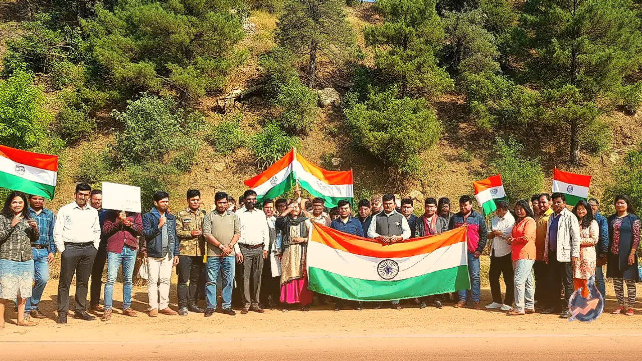 Flagged Off From Itanagar, AAPSU Border March Demands Enhanced Security Infrastructure in Remote Frontier Villages
