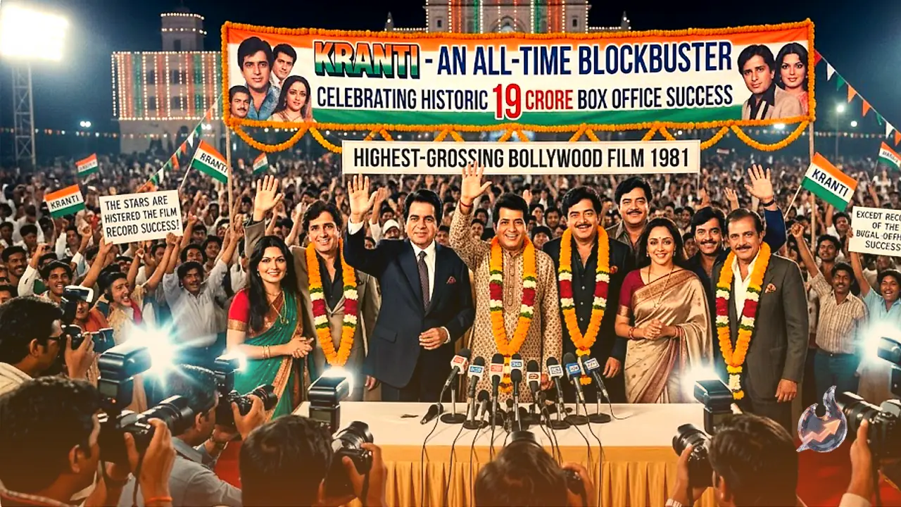 Manoj Kumar's Kranti United Eight of Bollywood's Biggest Stars and Shattered Every Box Office Record in 1981