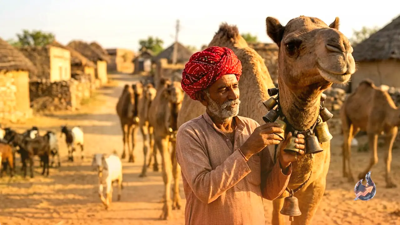 Before GPS Tags, Rajasthan's Herders Identified Their Livestock by the Sound of a Bell