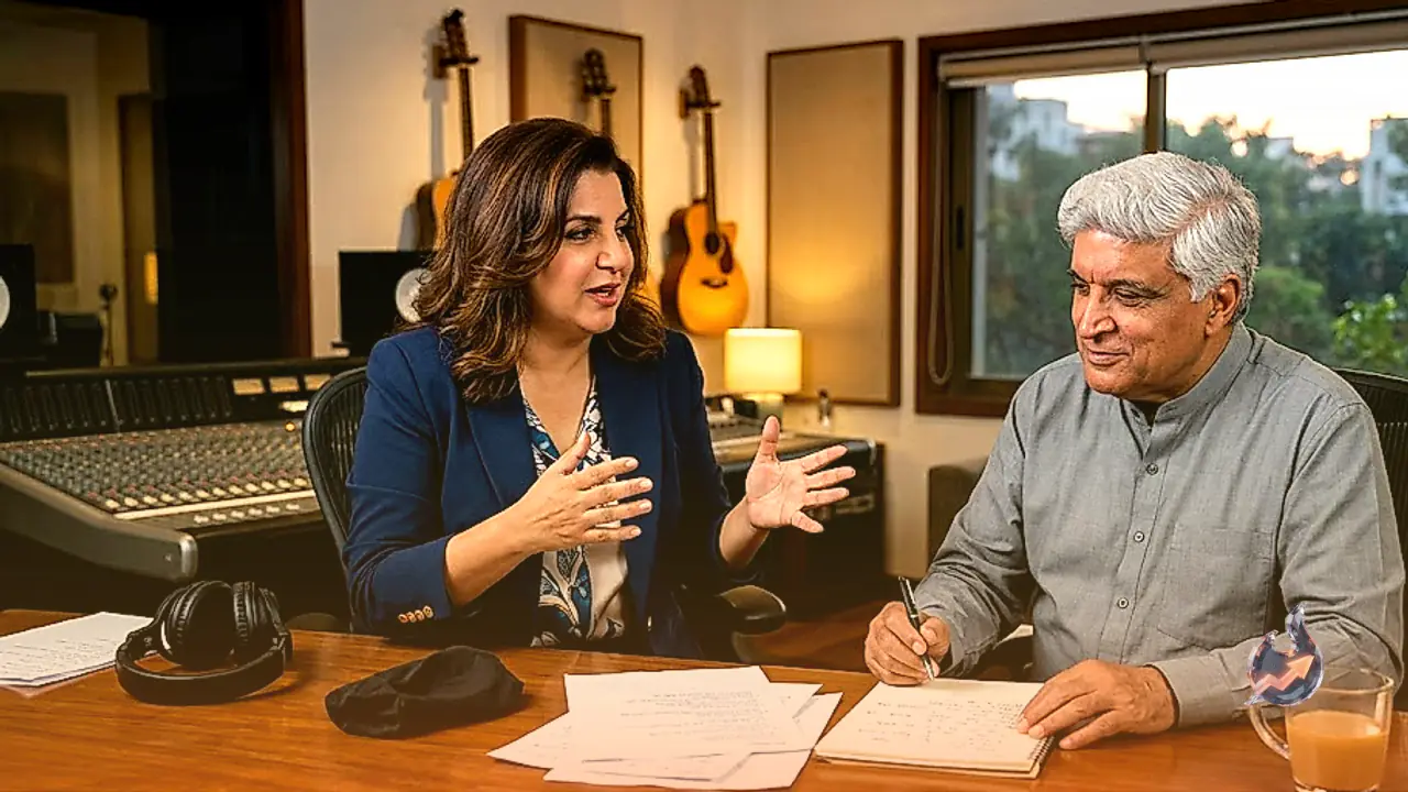 How Farah Khan Got Javed Akhtar To Write Pain And Disco Into A Blockbuster Song