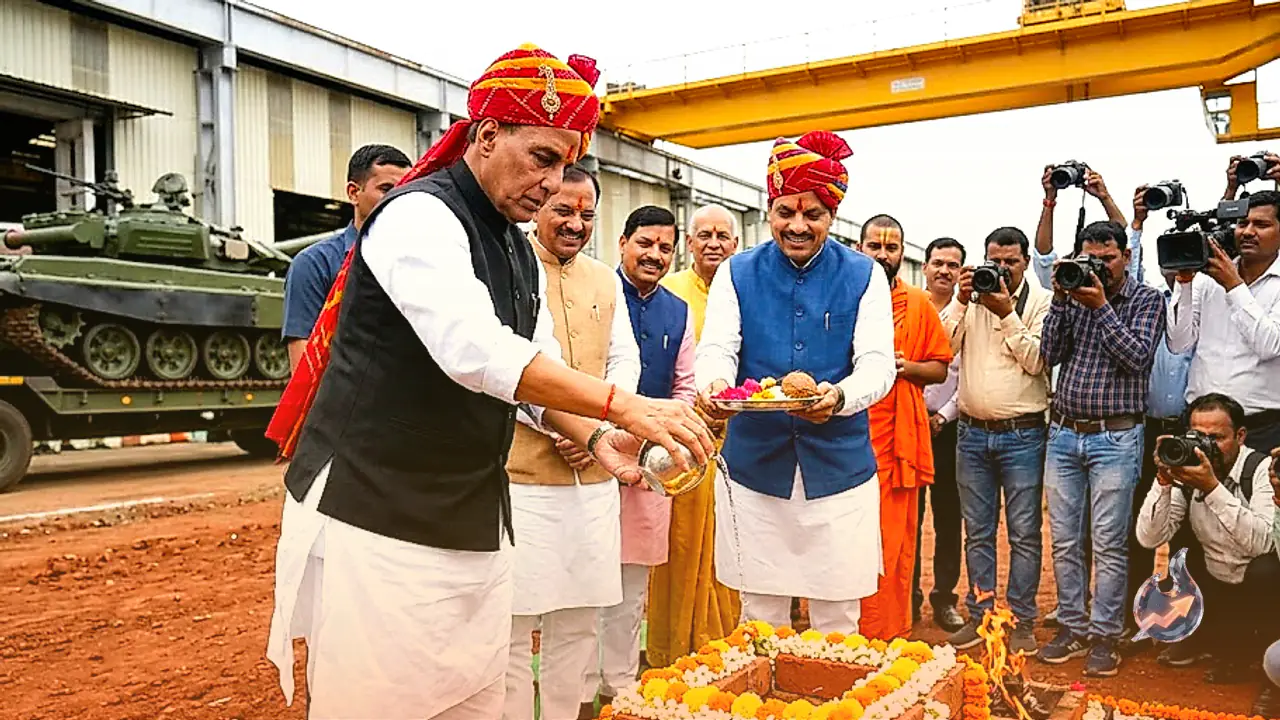 Rajnath Singh and Mohan Yadav Set to Lay Foundation Stone for T-Series Tank Overhaul Facility in Jabalpur