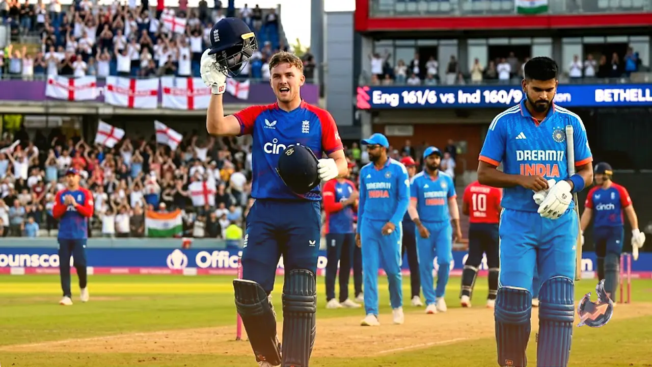 Jacob Bethell's unbeaten 76 sinks India again as Shreyas Iyer's wait for a maiden T20 win drags on