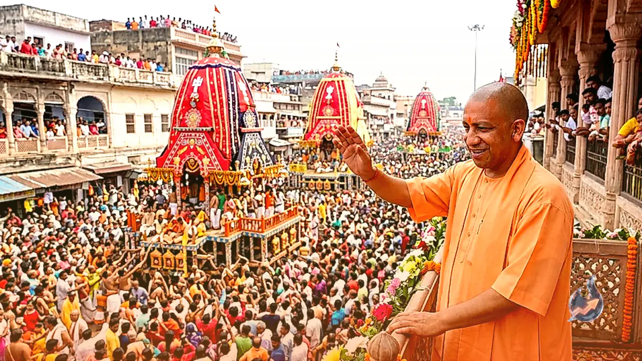 Jagannath Rath Yatra Begins, Yogi Adityanath Extends Greetings To Devotees