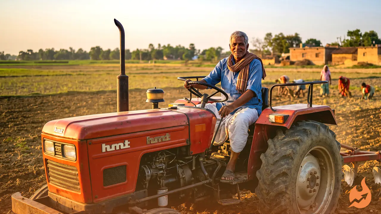 One Tractor, 35 Years: How a Jehanabad Farmer's Old HMT Still Ploughs His Fields — And What Buying It Took in the 1990s