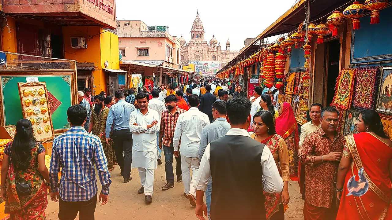 Jaipur Hosts Annual Diwali Flea Market Featuring 45 Artisans, Cultural Shows, and Free Entry