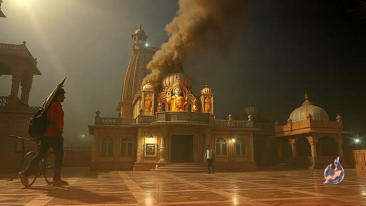 जयपुर के इस्कॉन मंदिर में टला बड़ा हादसा, रसोई के गैस सिलेंडर में लगी आग