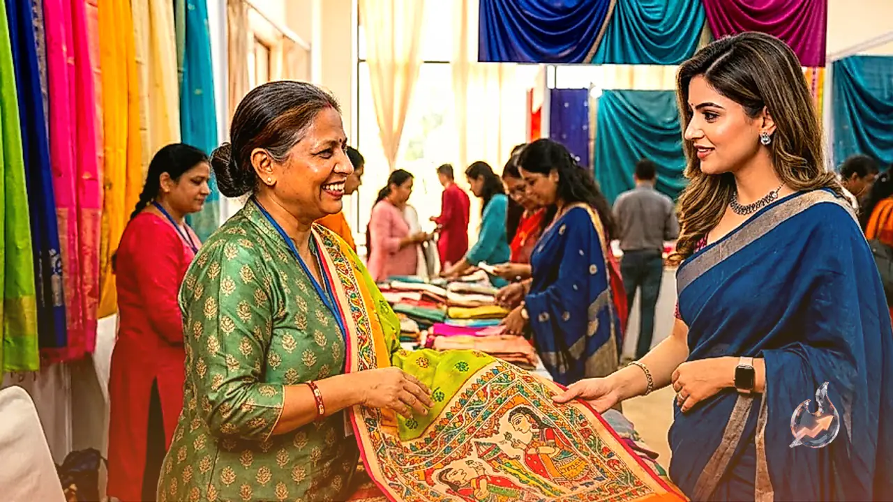 Jaipur Hosts Umang Silk Expo Featuring 15 States' Artisans with Exclusive Sawan Festive Collections