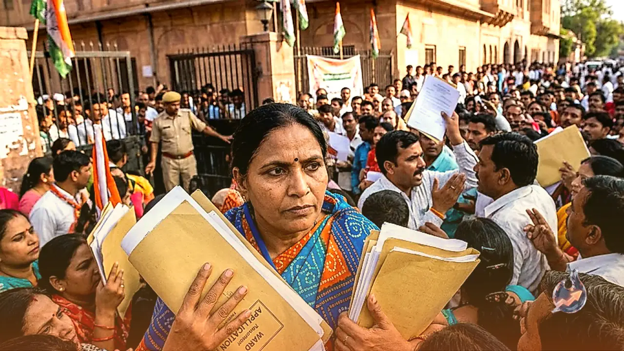 जयपुर में पार्षद टिकट की मची होड़, 150 वार्डों पर 2500 से ज्यादा दावेदार उतरे मैदान में
